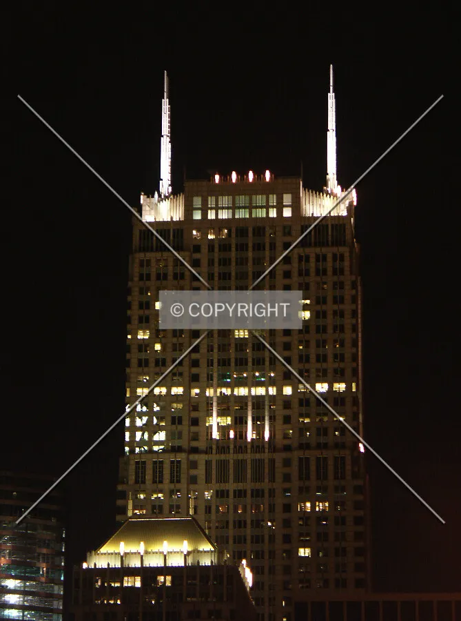 Night view from south