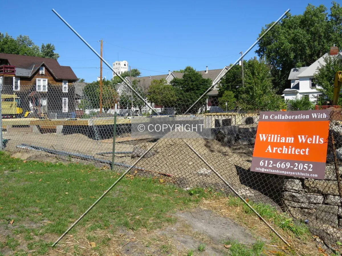 View to the north from 15th Avenue SE