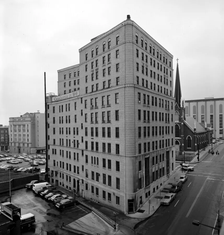 View from the southwest