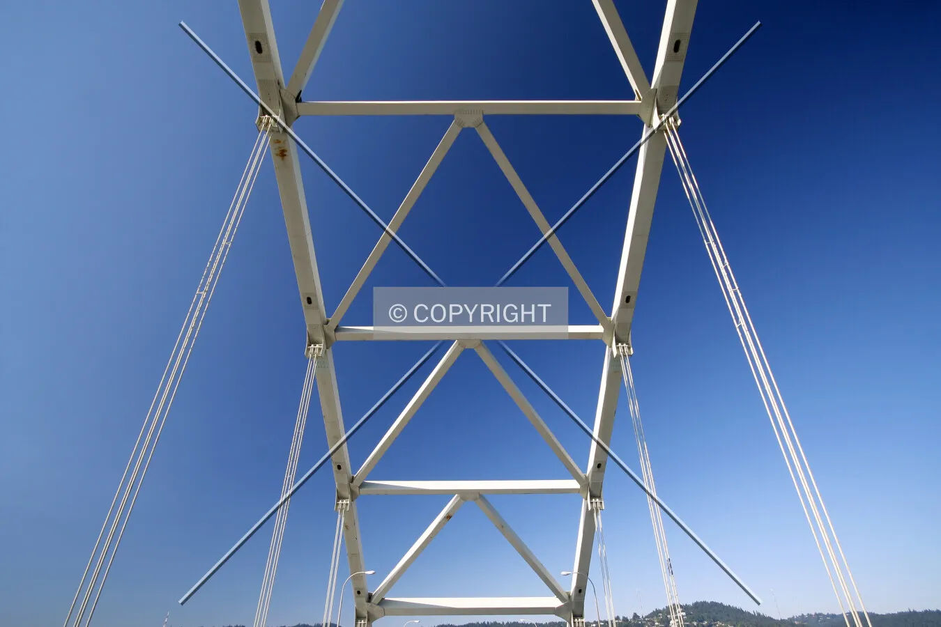 View of the arc from below