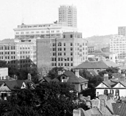 View from the northwest