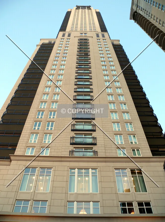 View up the western face