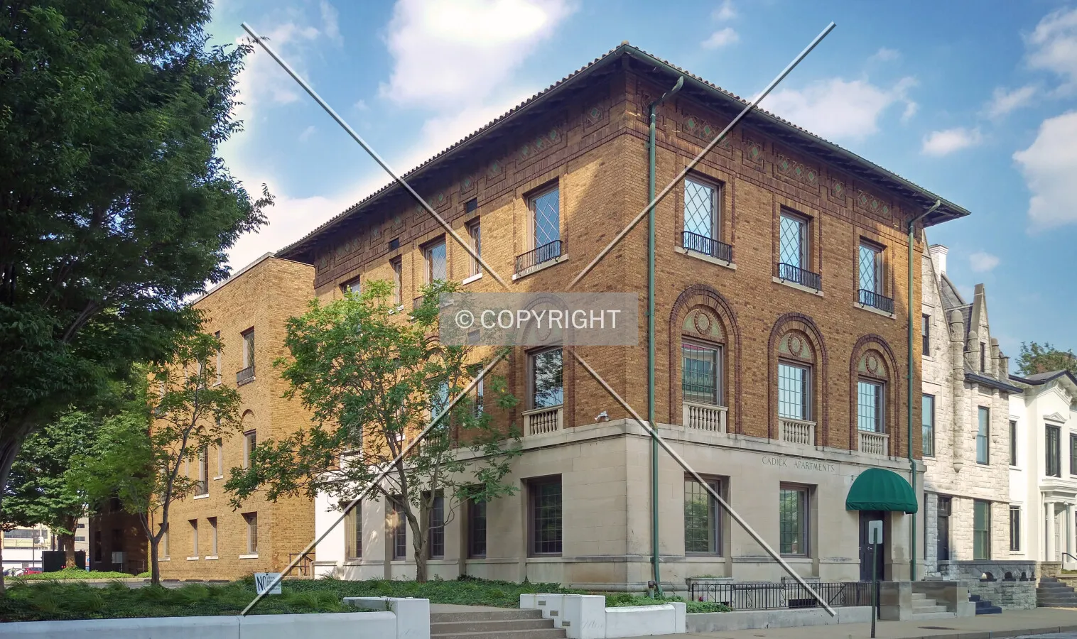 View from the southwest; July 24, 2015