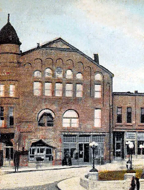 Vintage view from the south