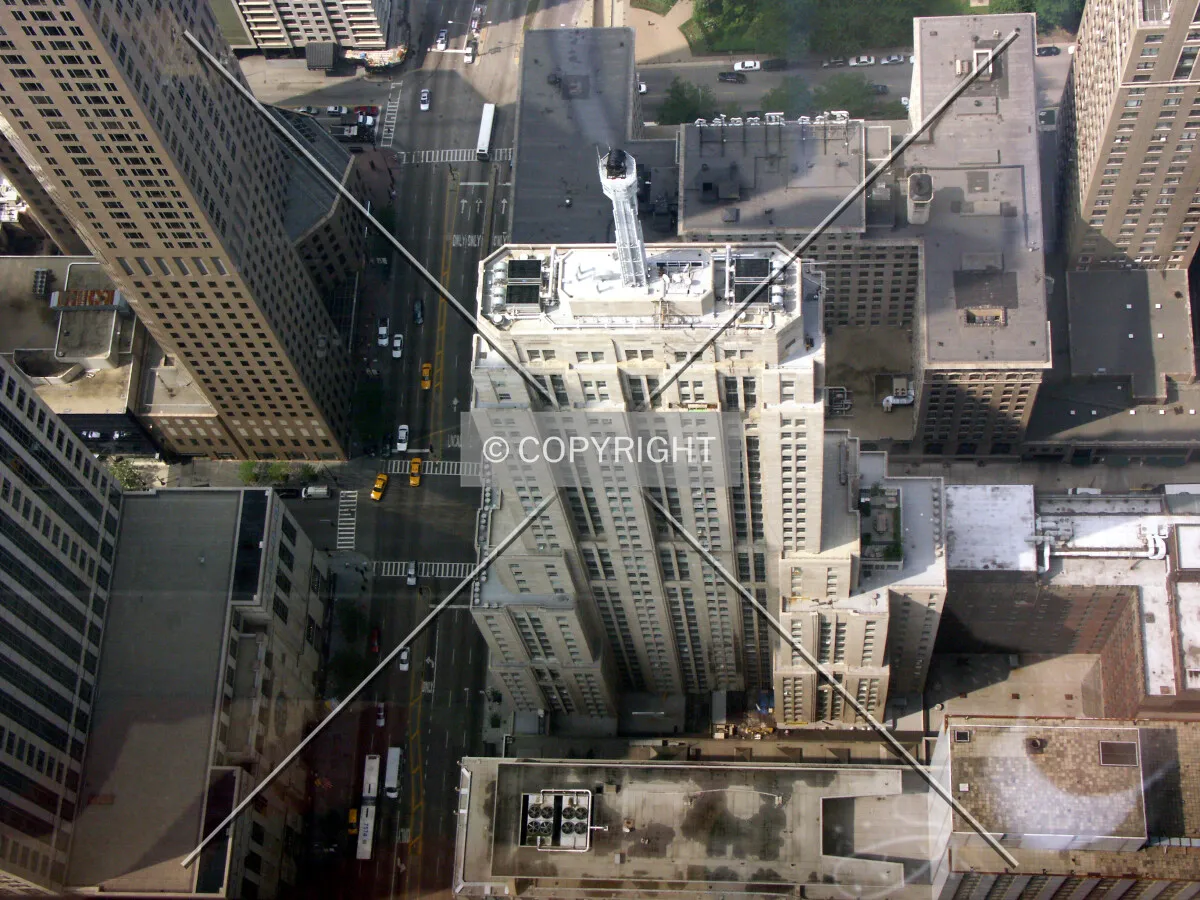 View from top of John Hancock Center