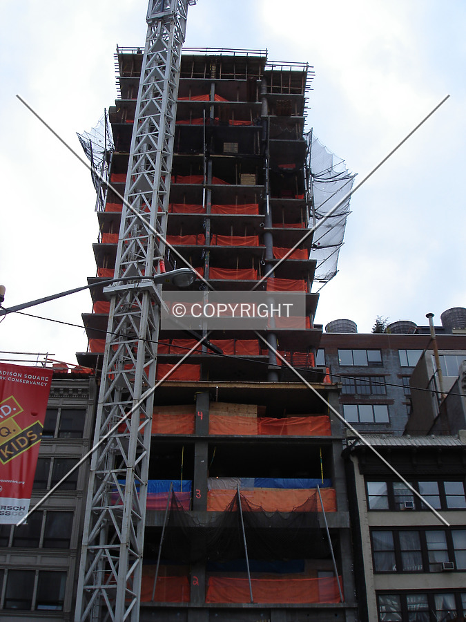 View up the 23rd Avenue Side