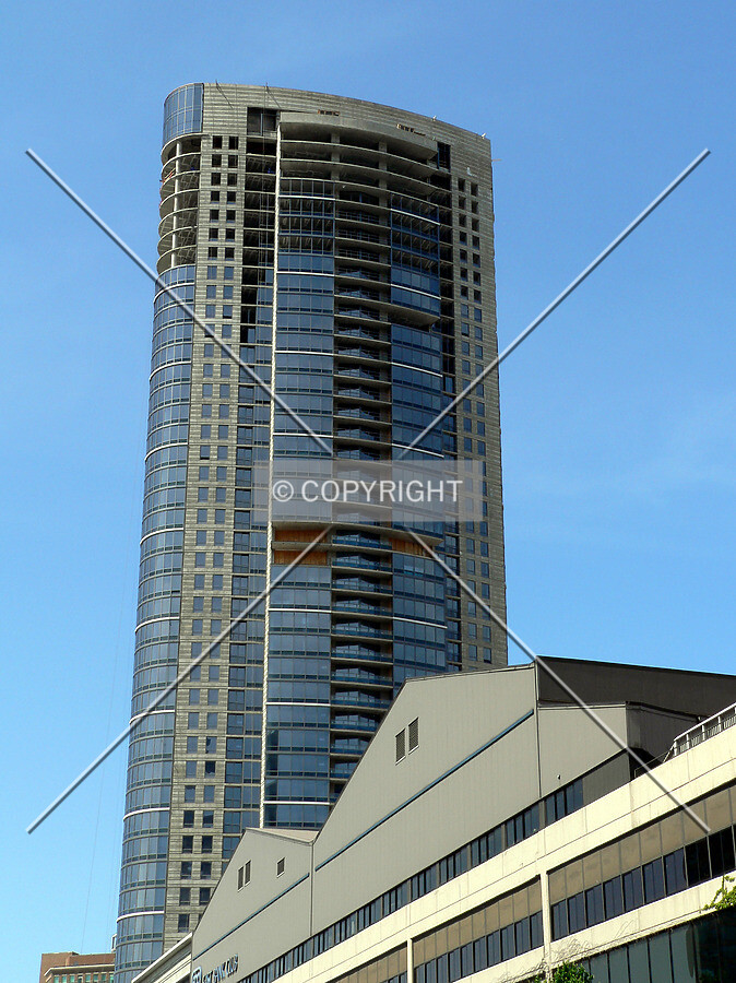 View to the north from the Chicago River