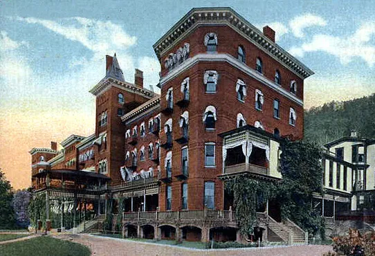 Vintage view from the south