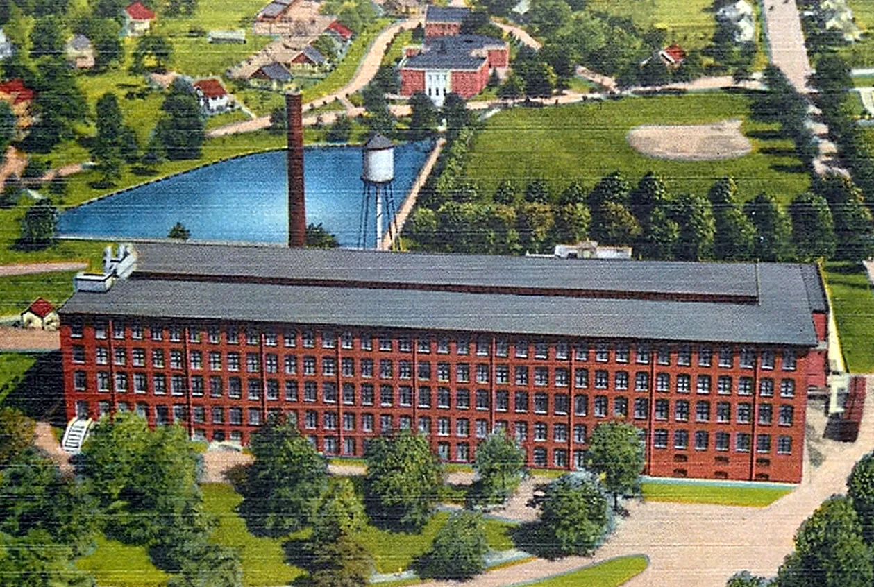 Vintage view from the northwest