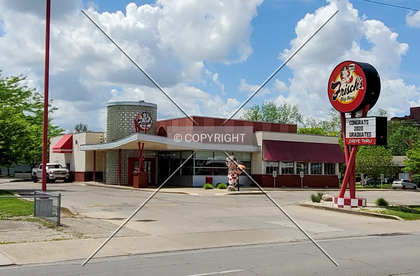 From the northeast; May 25, 2020