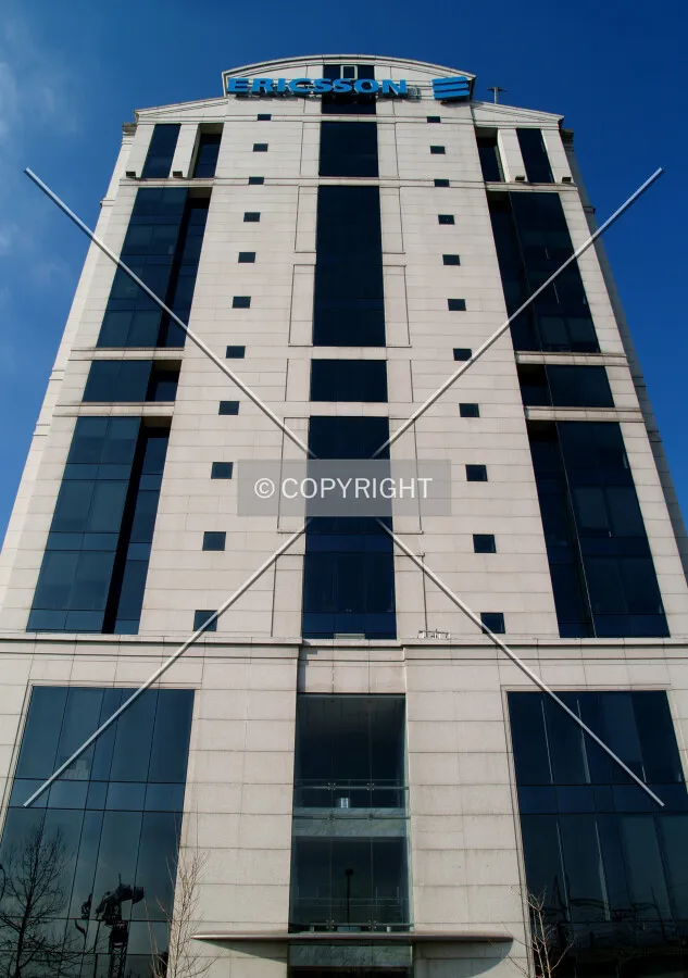 Looking up from the eastern side