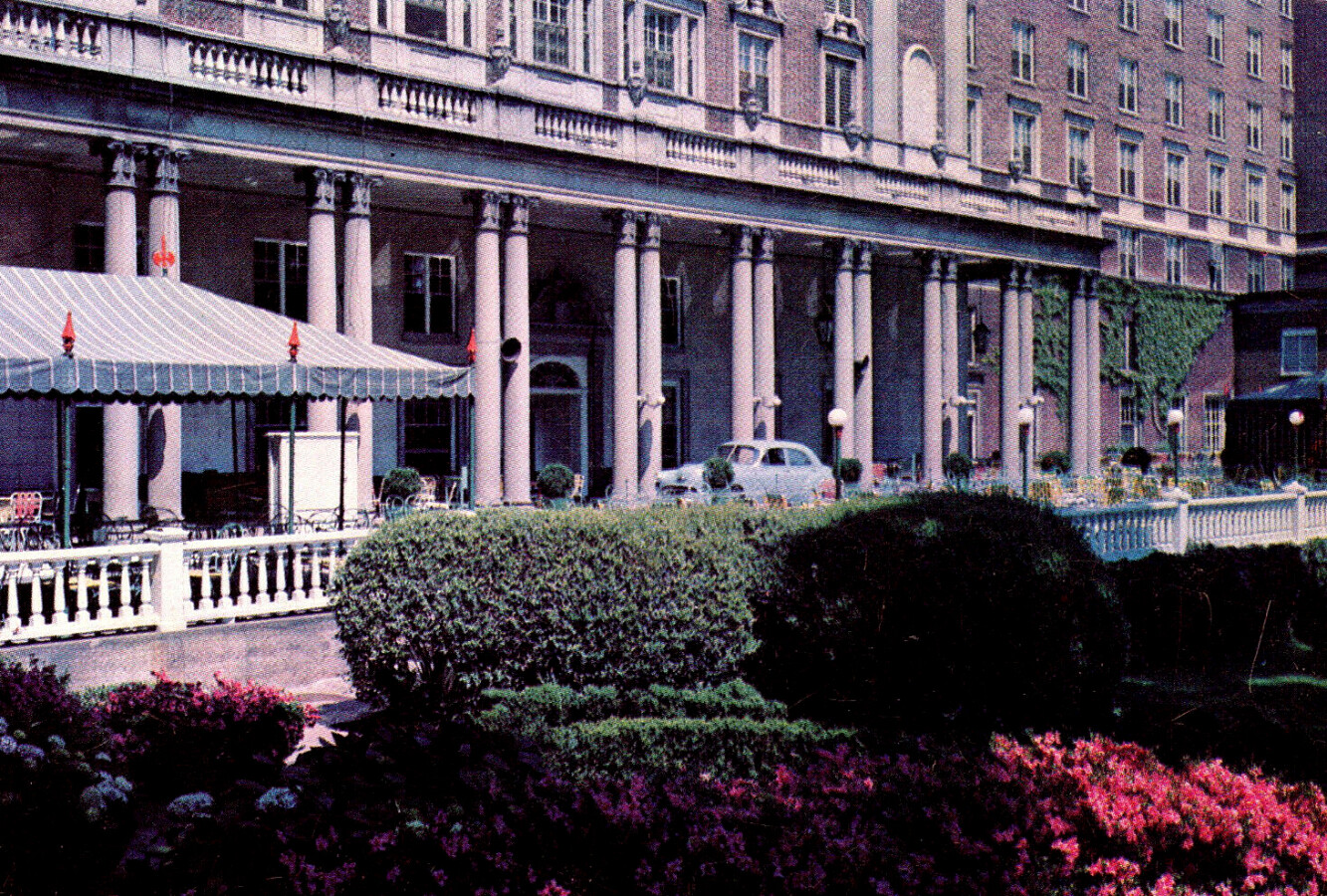 Vintage view from the southeast