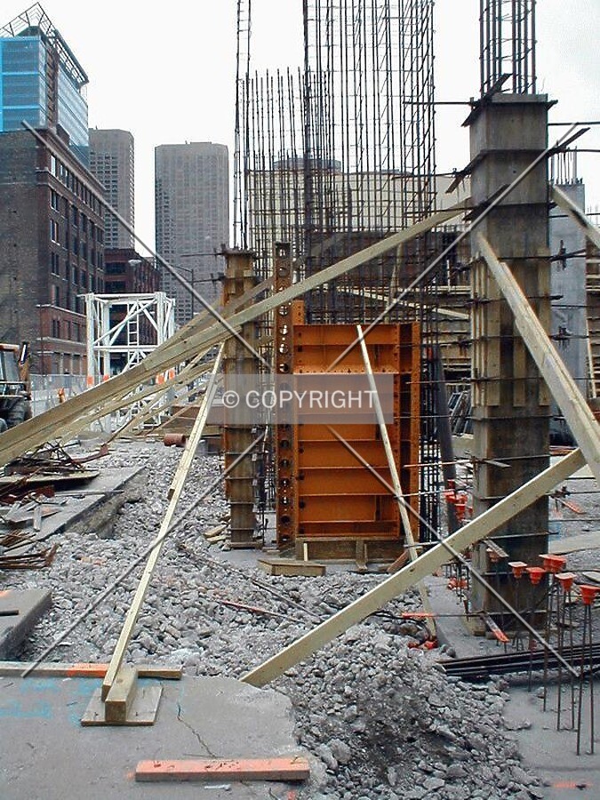 Site view looking south along Jefferson Street