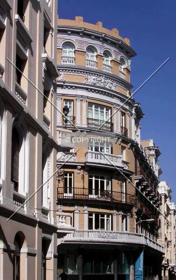 Seen from Virgen de los Peligros street