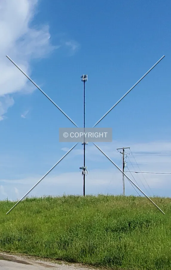 Northwest view; May 25, 2020