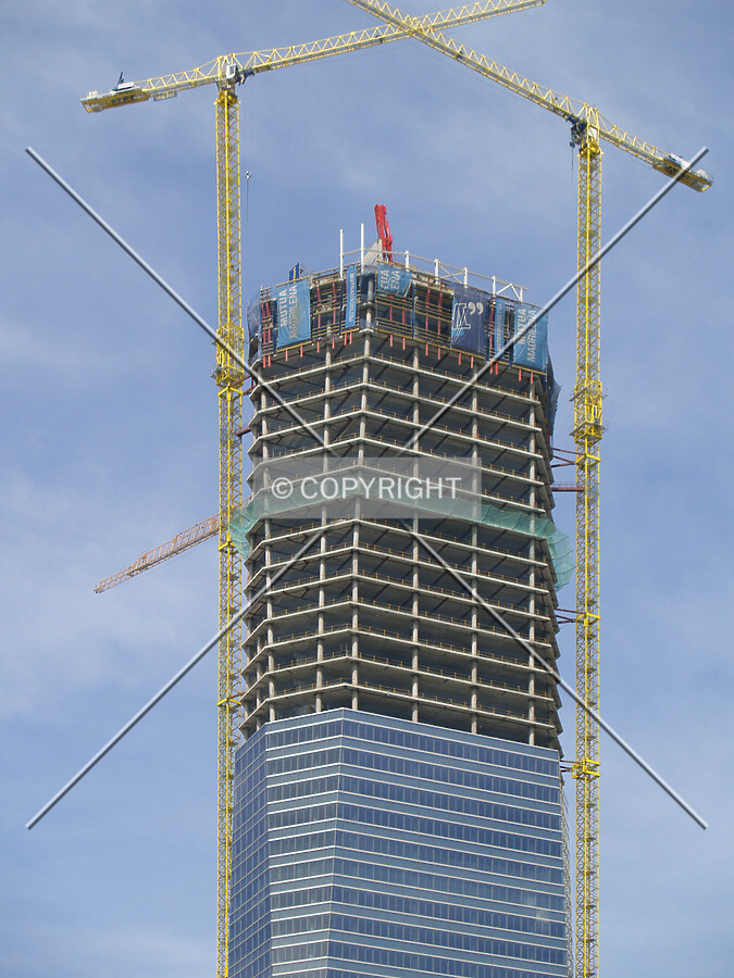 Top floors seen from the southwest