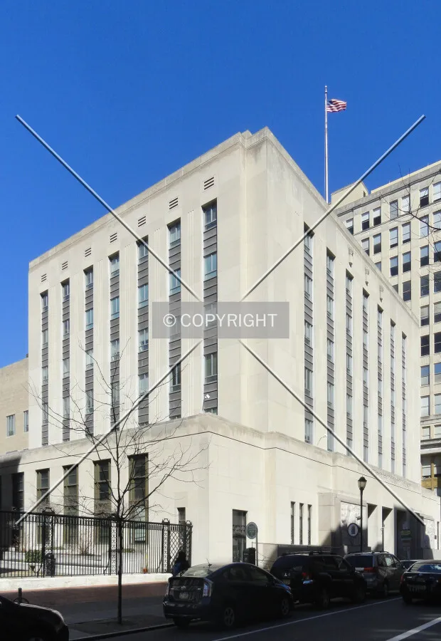 From Chestnut Street to the southwest