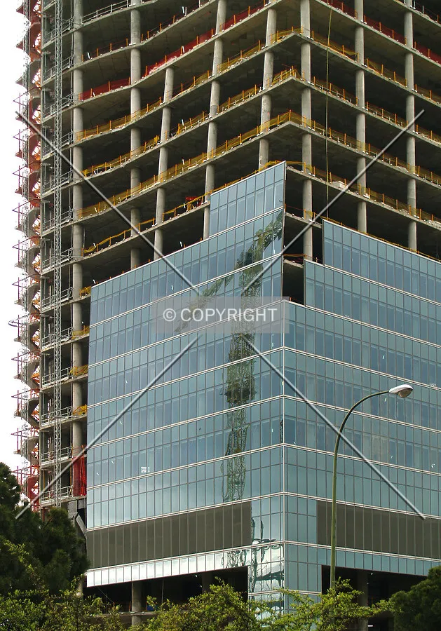 Detail of the facade