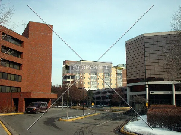 View to the north from the main 28th Street entrance