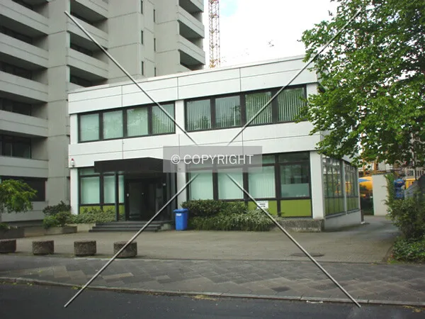Front view; from Uerdinger Straße