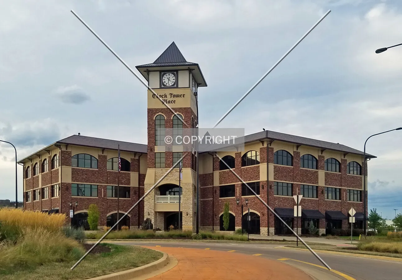 View from the south; August 5, 2017
