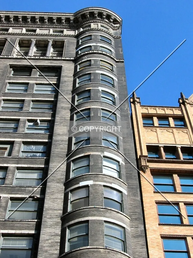 Looking up the southernmost bay from Dearborn Street