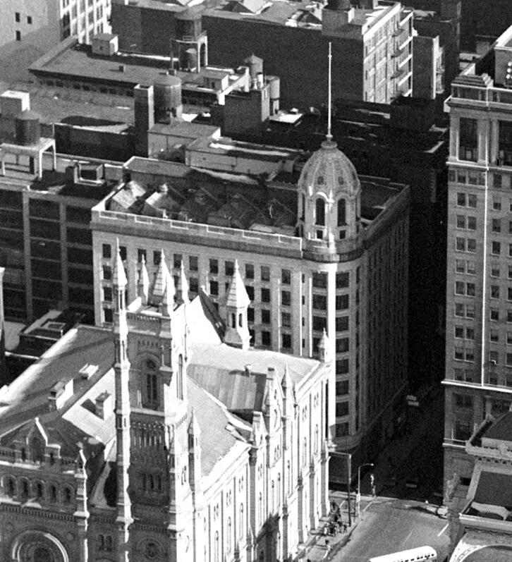 View from the southwest