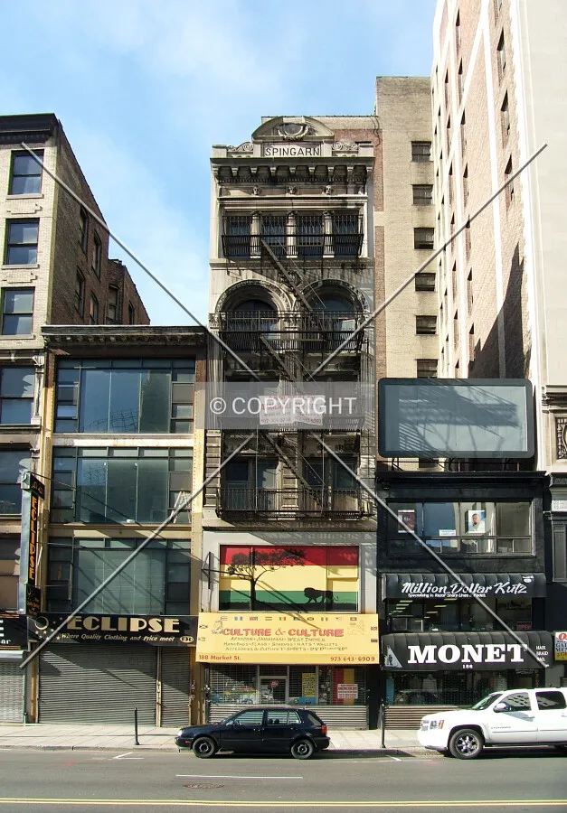 View from the northeast across Market Street