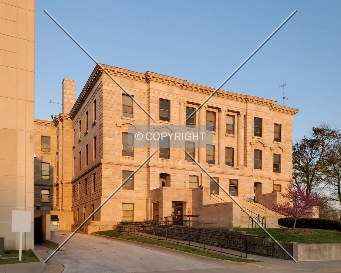 Northwest view; April 15, 2020