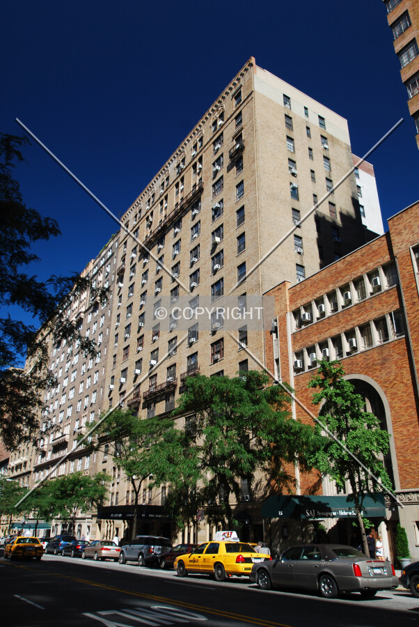 Viewed along 86th Street