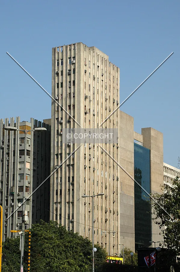 As seen from Connaught Circus