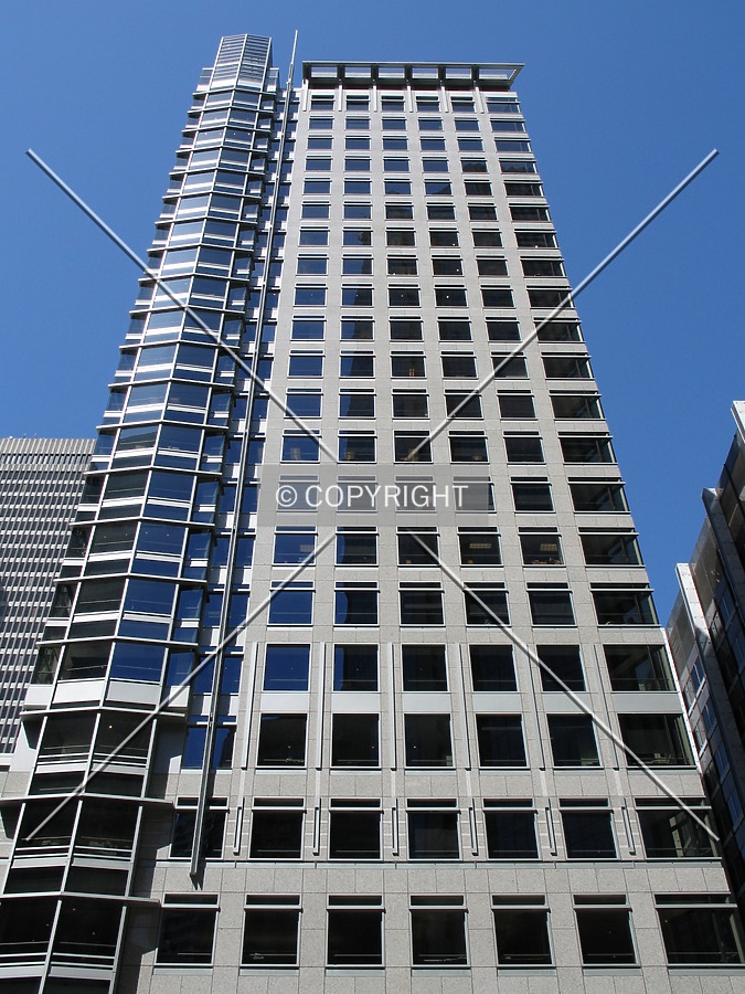 Looking up from the south
