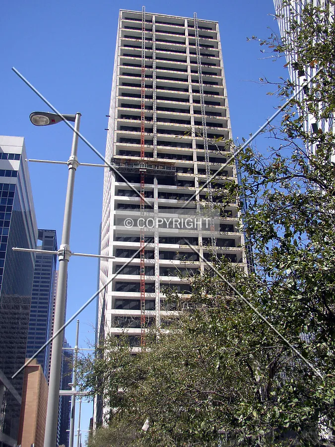 Looking west from McKinney Street