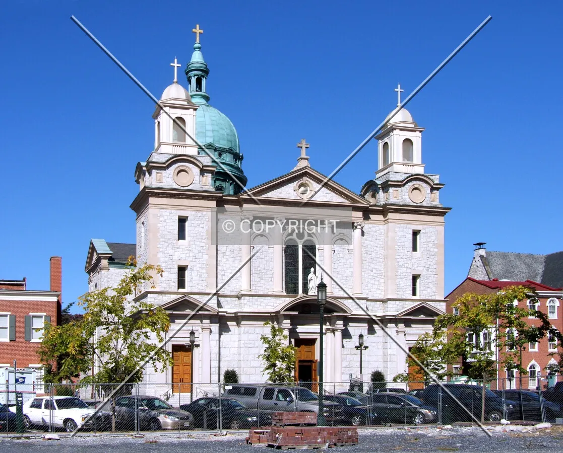 View from the southeast