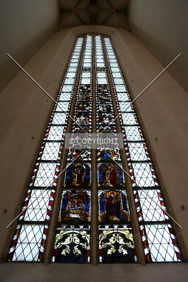 Stained glass window