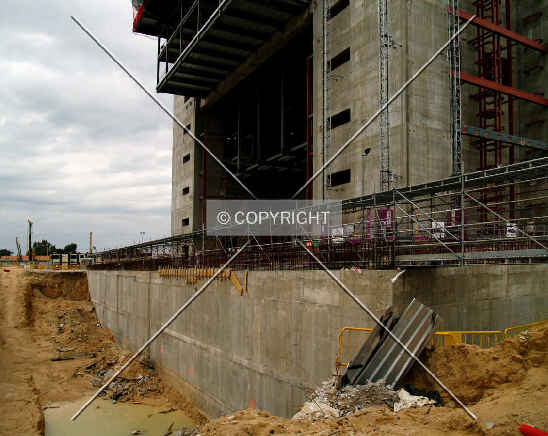 Ground floor as seen from the southern side