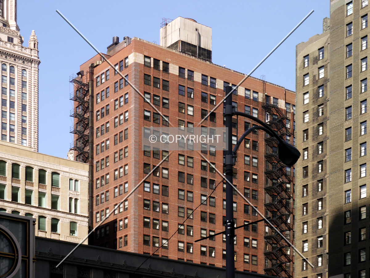 Upper floors from the southeast