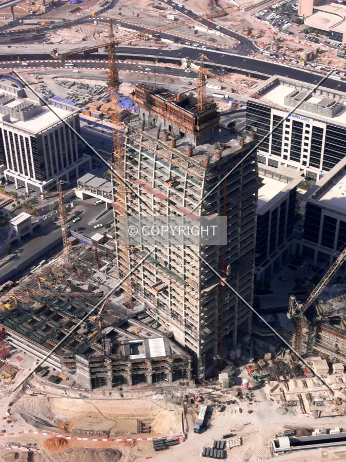 View from Burj Dubai