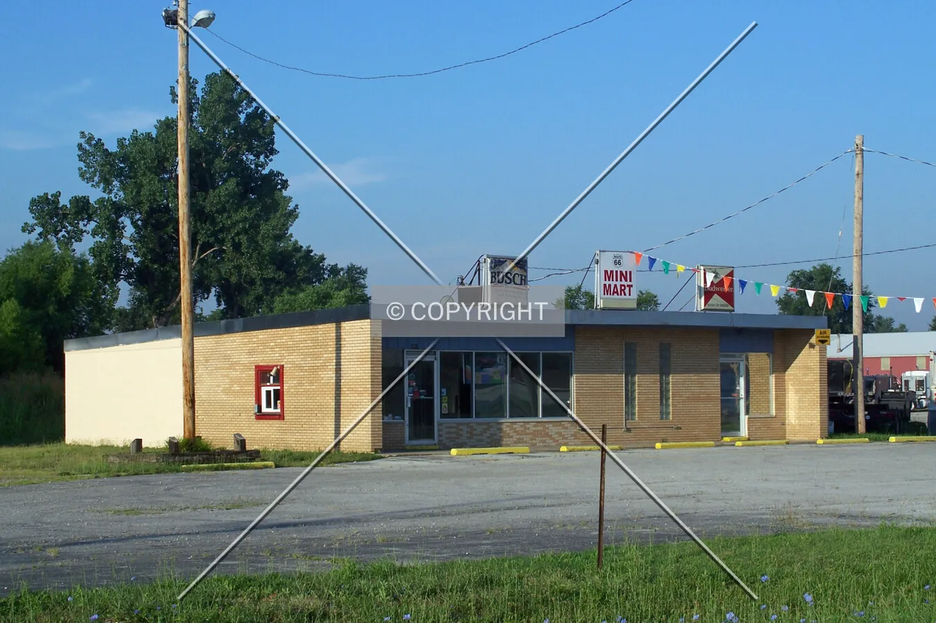View from the northeast; July 18, 2008