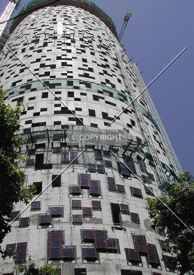 Close view from the ground