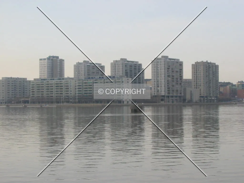 Merihaka seen from Tervasaari island