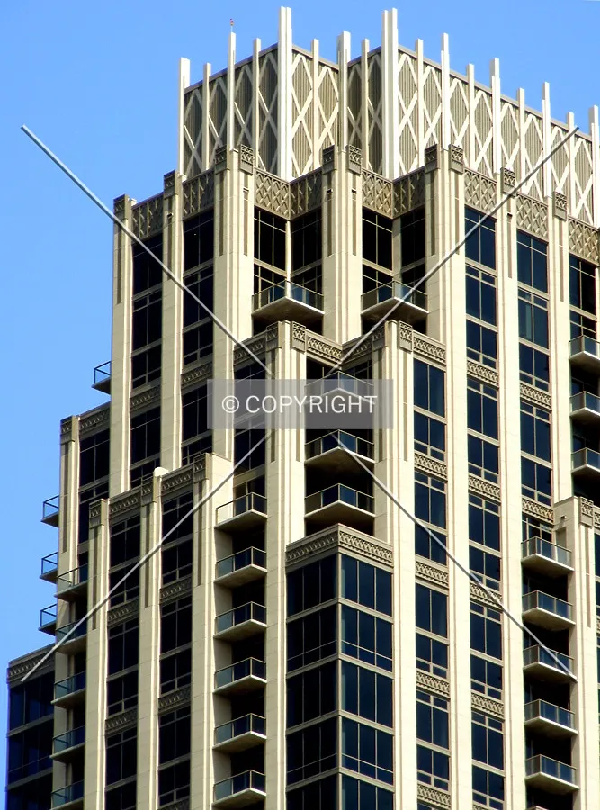 Detail of top corner