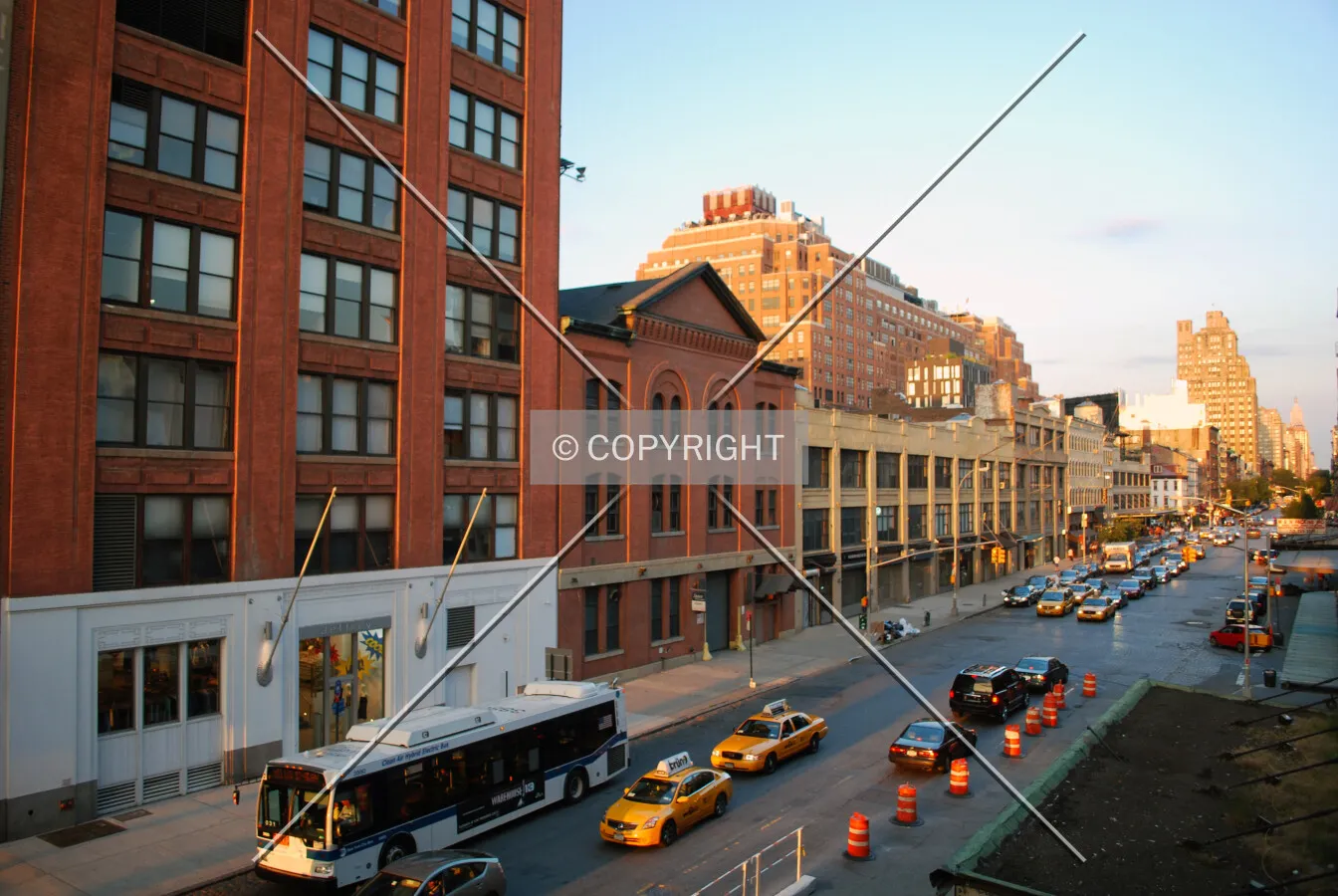 North side from the Highline Park
