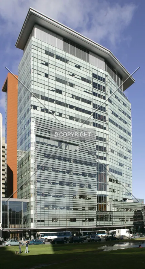Southern facade viewed from across Rue Guy