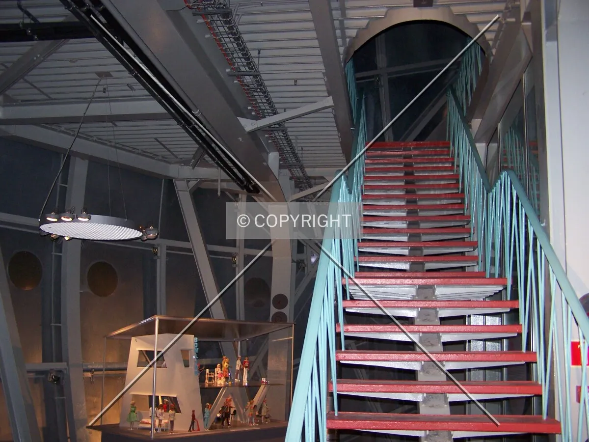 The interior of a sphere after renovation