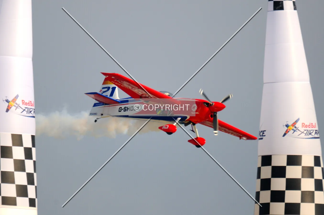 Aircraft crossing the final door