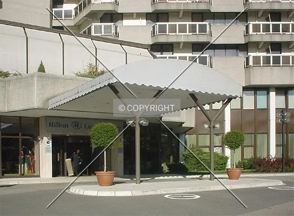 Entrance of the hotel