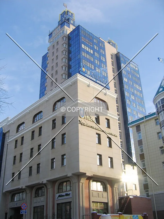 A view from northwest on Kommunisticheskaya street