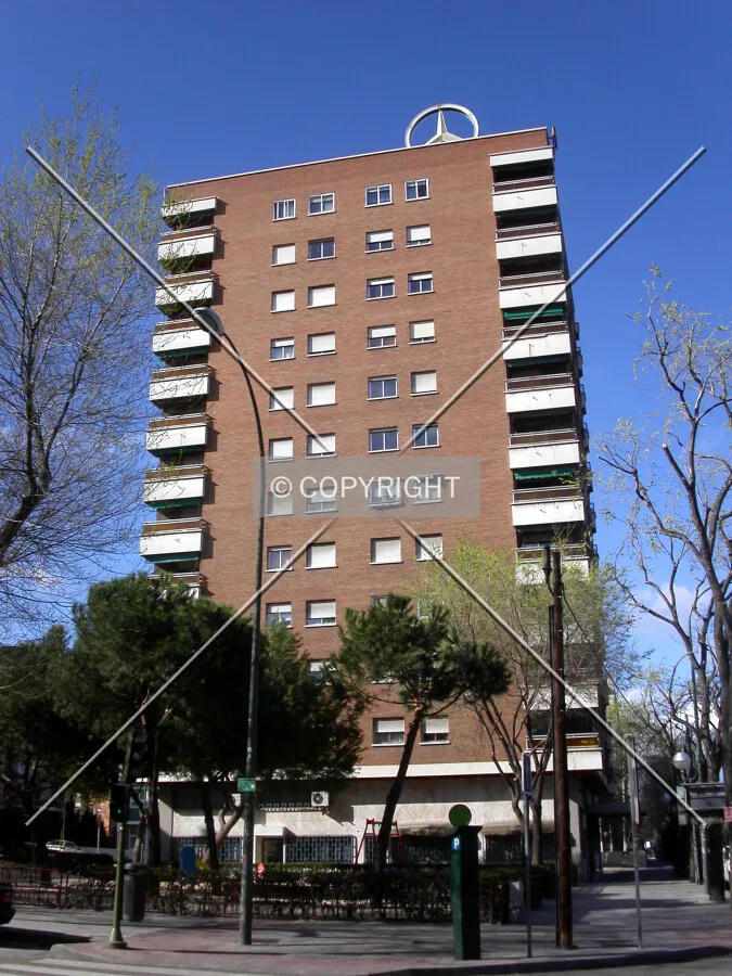Southern facade of the building