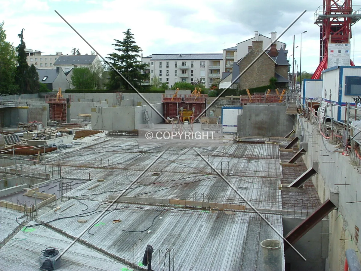 Niveau n-1, coté Boulevard de Strasbourg